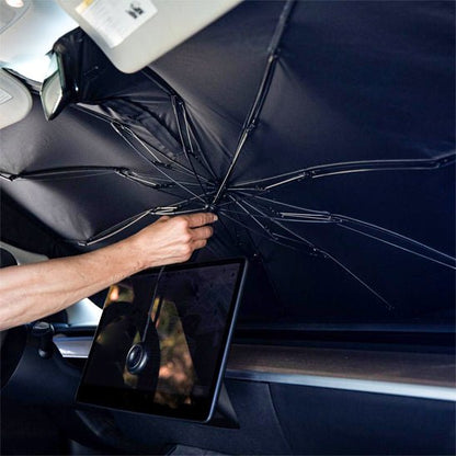 pare soleil voiture pare brise avant installation