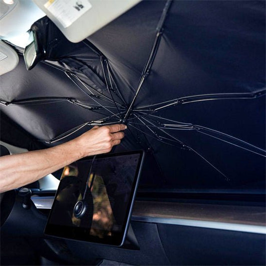 pare soleil voiture pare brise avant installation