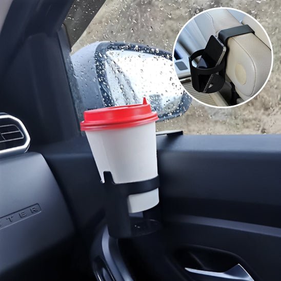 Porte gobelet pour voiture | DoorCup™ - Trajet - Confort