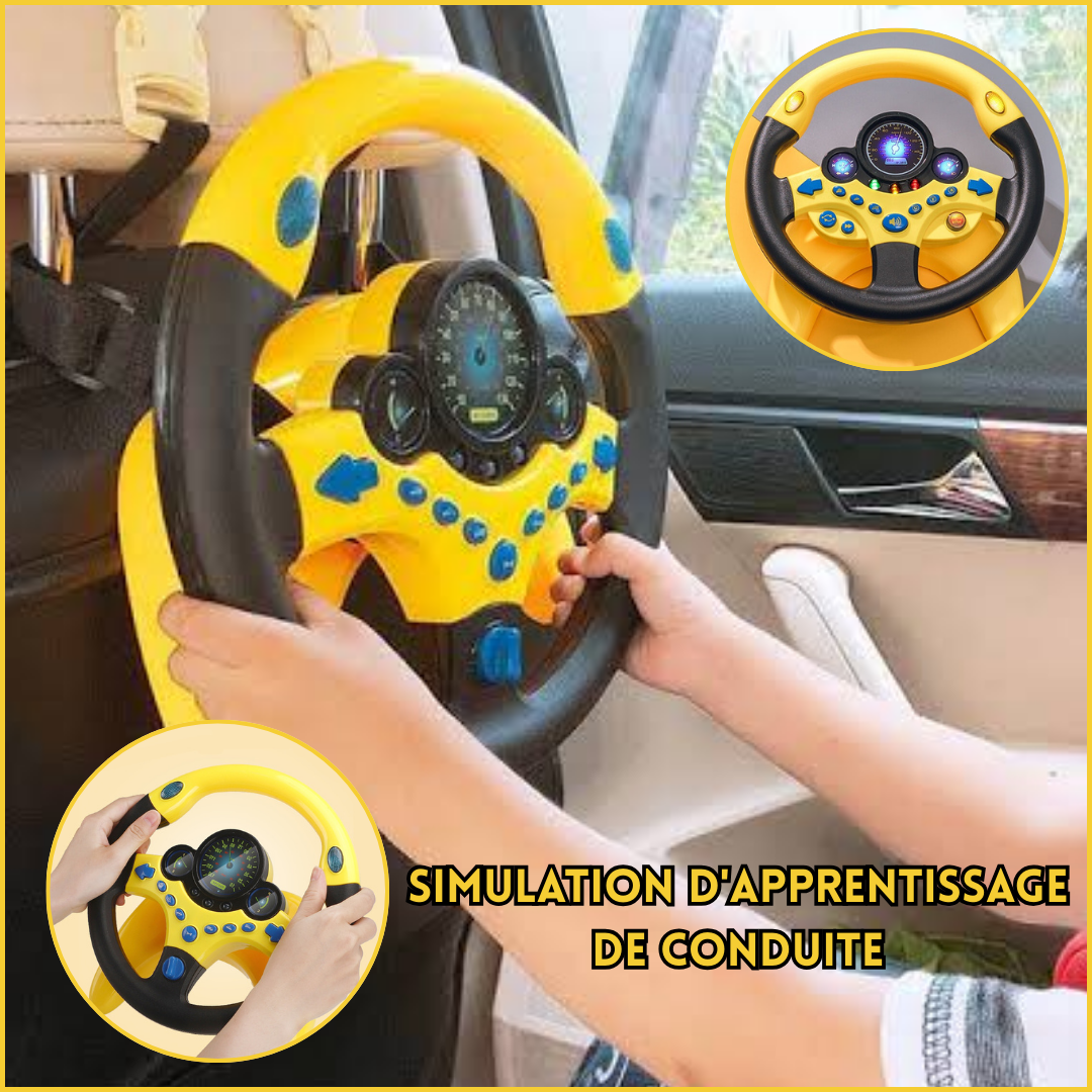 Simulateur de volant | PilotKid™ - Trajet - Confort