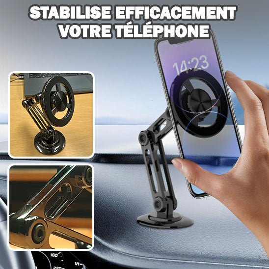 Support de téléphone magnétique | PivotMag™ - Trajet - Confort